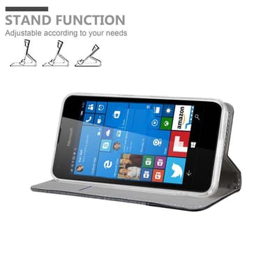 Nokia Lumia 550 Pungetui Cover Case (Grå)