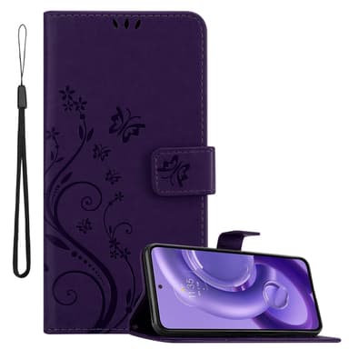 Motorola EDGE 30 NEO Pungetui Cover Case (Lilla)