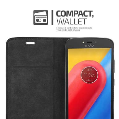Motorola MOTO C Cover Etui Case (Sort)