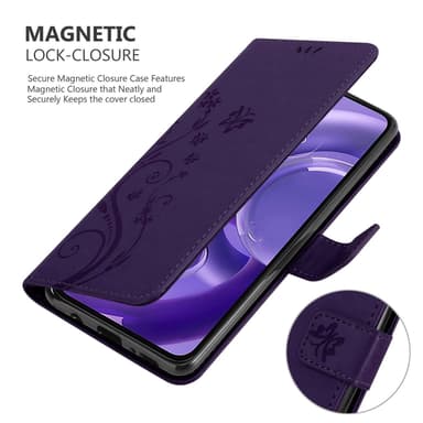 Motorola EDGE 30 NEO Pungetui Cover Case (Lilla)