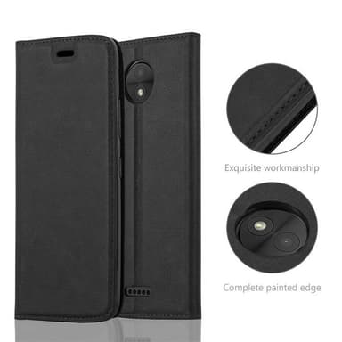 Motorola MOTO C Cover Etui Case (Sort)