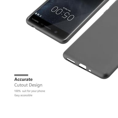 Nokia 5 2017 Cover Etui Case (Grå)