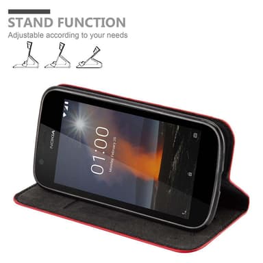 Nokia 1 2018 Cover Etui Case (Rød)