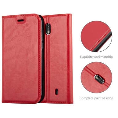Nokia 1 2018 Cover Etui Case (Rød)