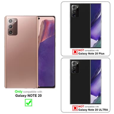 Samsung Galaxy NOTE 20 Cover Etui Case (Rød)