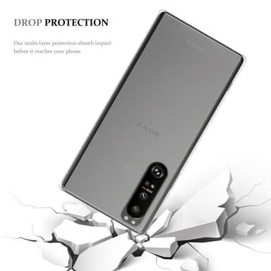 Sony Xperia 1 III Cover TPU Etui (Gennemsigtig)