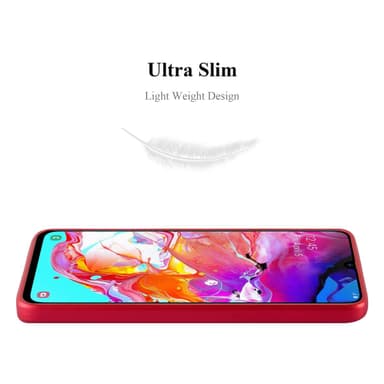 Samsung Galaxy A70 / A70s Cover Etui Case (Rød)