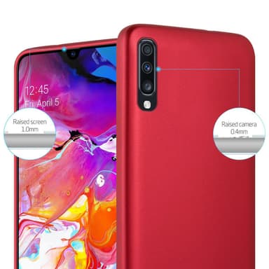 Samsung Galaxy A70 / A70s Cover Etui Case (Rød)