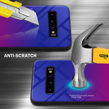 Cover Samsung Galaxy S10 PLUS Etui Case (Sort)