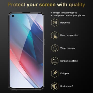 Oppo FIND X3 LITE 3x Skærmbeskytter Beskyttelsesglas