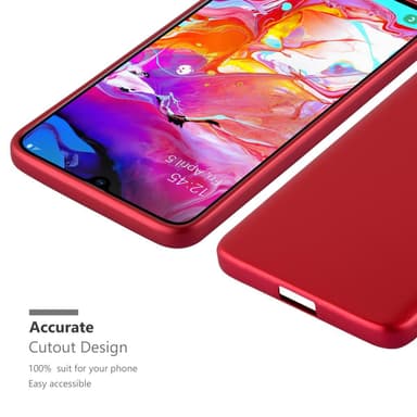 Samsung Galaxy A70 / A70s Cover Etui Case (Rød)