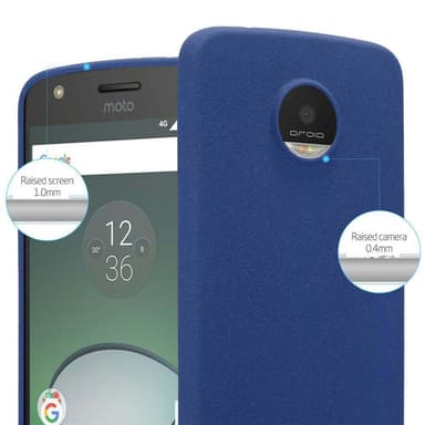 Cover Motorola MOTO Z PLAY Etui Case (Blå)