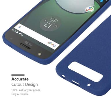 Cover Motorola MOTO Z PLAY Etui Case (Blå)
