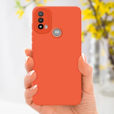 Motorola MOTO E20 Cover Etui Case (Orange)