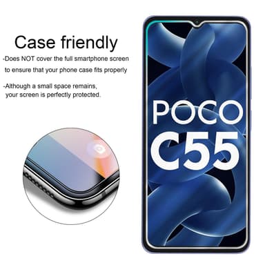 Xiaomi Poco C55 Skærmbeskytter Beskyttelsesglas