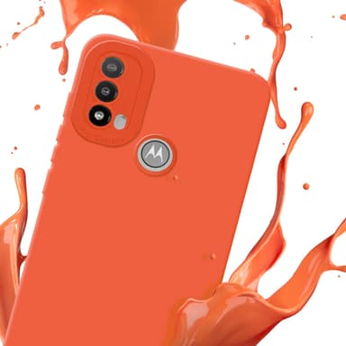 Motorola MOTO E20 Cover Etui Case (Orange)