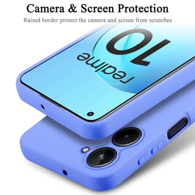 Realme 10 4G Cover Etui Case (Lilla)