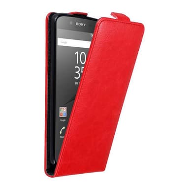 Sony Xperia Z5 Pungetui Flip Cover (Rød)