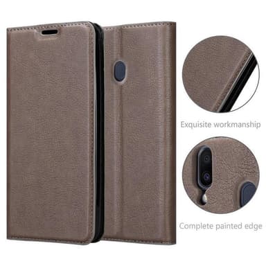 Samsung Galaxy M20 Cover Etui Case (Brun)