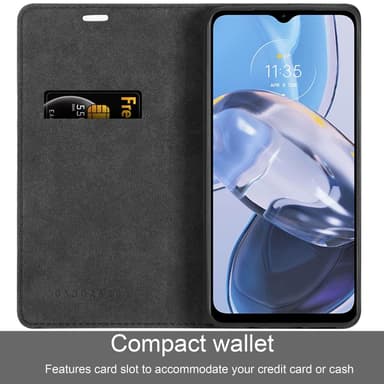Motorola MOTO E22 / E22i Cover Etui Case (Sort)