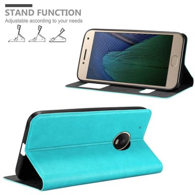 Pungetui Motorola MOTO G5 PLUS Cover Case (Turkis)
