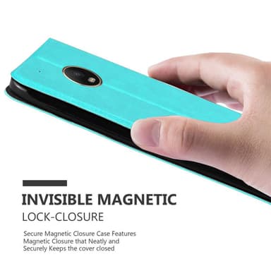 Pungetui Motorola MOTO G5 PLUS Cover Case (Turkis)