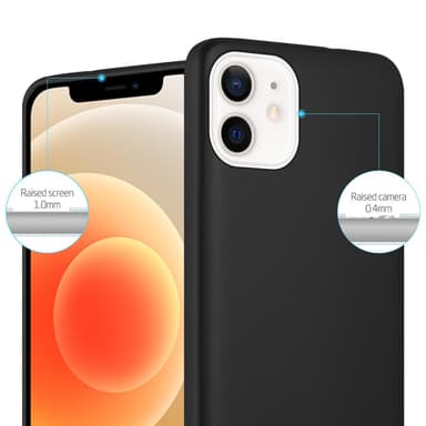 iPhone 12 MINI Cover Etui Case (Sort)