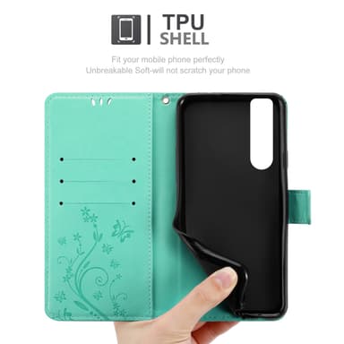 Sony Xperia 5 III Pungetui Cover Case (Turkis)