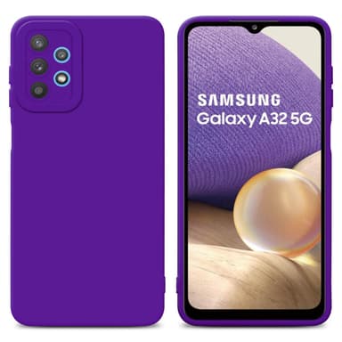 Samsung Galaxy A32 5G Cover Etui Case (Lilla)
