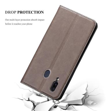 Samsung Galaxy M20 Cover Etui Case (Brun)