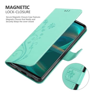 Sony Xperia 5 III Pungetui Cover Case (Turkis)