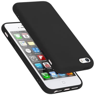 iPhone 5 / 5S / SE 2016 Cover Etui Case (Sort)