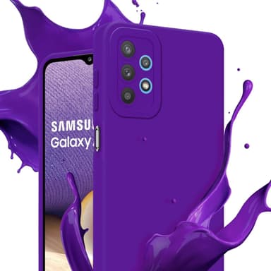 Samsung Galaxy A32 5G Cover Etui Case (Lilla)