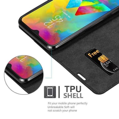 Samsung Galaxy M20 Cover Etui Case (Brun)