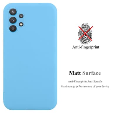 Cover Samsung Galaxy A32 4G Etui Case (Blå)
