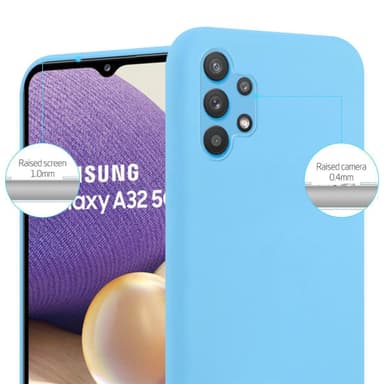 Cover Samsung Galaxy A32 4G Etui Case (Blå)