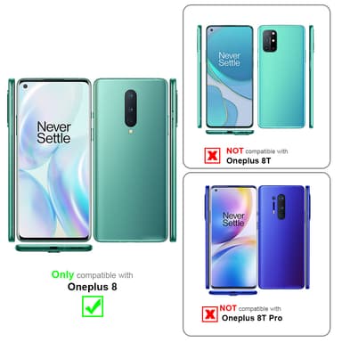 OnePlus 8 Pungetui Cover Case (Sort)