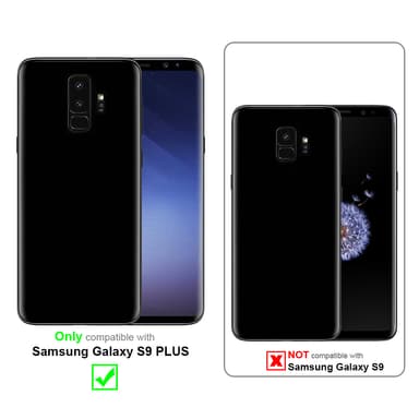 Cover Samsung Galaxy S9 PLUS Etui Case (Sort)