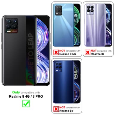 Realme 8 4G / 8 PRO Skærmbeskytter Beskyttelsesglas