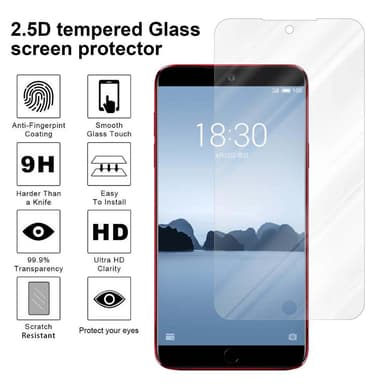MEIZU 15 LITE Skærmbeskytter Beskyttelsesglas