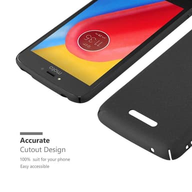 Motorola MOTO C PLUS Cover Etui Case (Sort)