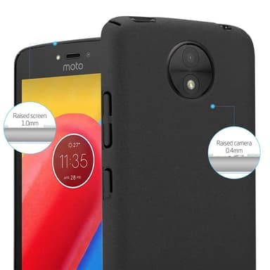 Motorola MOTO C PLUS Cover Etui Case (Sort)