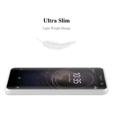 Sony Xperia XA2 Cover Etui Case (Sølv)