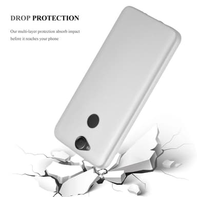 Sony Xperia XA2 Cover Etui Case (Sølv)