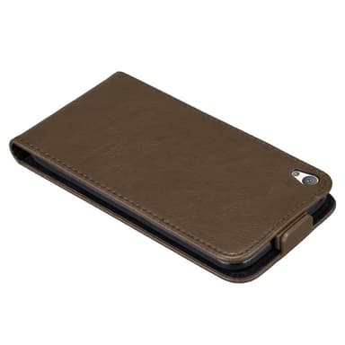 Sony Xperia E5 Pungetui Flip Cover (Brun)