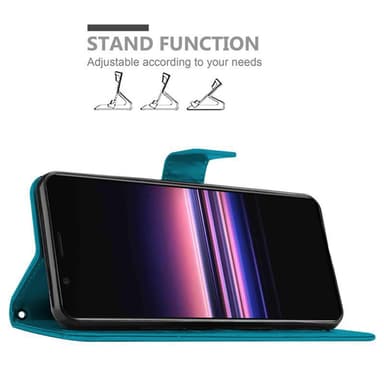 Sony Xperia 5 Pungetui Cover Case (Blå)