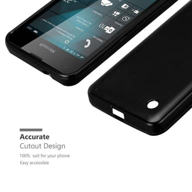 Nokia Lumia 550 Cover Etui Case (Sort)