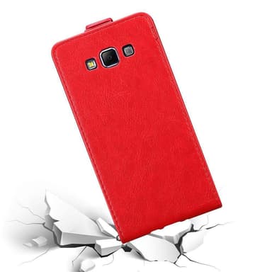 Samsung Galaxy A7 2015 Pungetui Flip Cover (Rød)