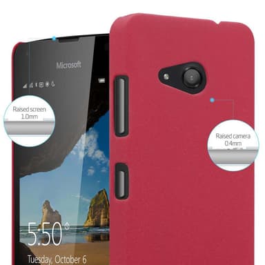 Nokia Lumia 550 Cover Etui Case (Rød)