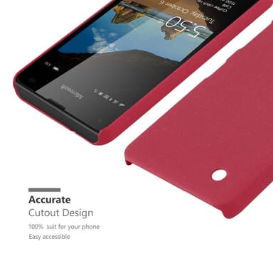 Nokia Lumia 550 Cover Etui Case (Rød)